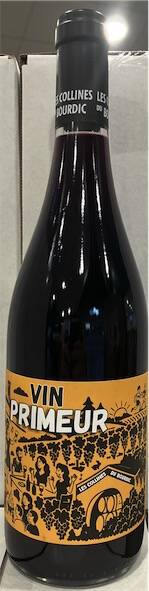 Vin Primeur rouge | Les Collines de Bourdic