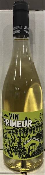 Vin Primeur Blanc | Les Collines de Bourdic